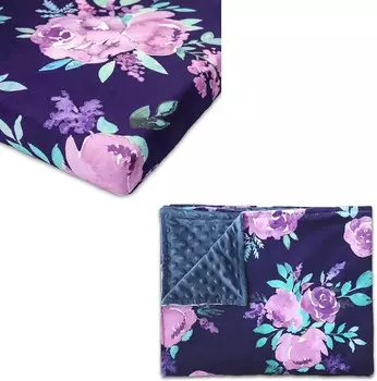 Одеяло Baby Minky, простыня для манежа, мягкая и дышащая TANOFAR