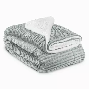 Одеяло Beautissu , 220x240 см, серый