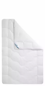 Одеяло Beco из синтетического волокна "Proneem", 4 сезона, чехол из хлопка или полиэстера, (1 шт.), проверенная защита от клещей, проверено Hohenstein 200х200 см, белый