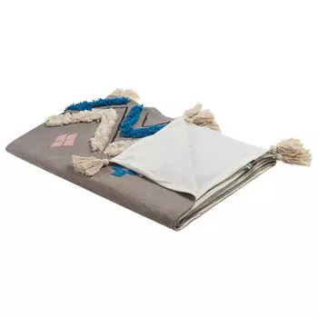 Одеяло Beliani, 130x180 см, серый