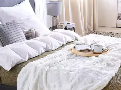 Одеяло Beliani, белый