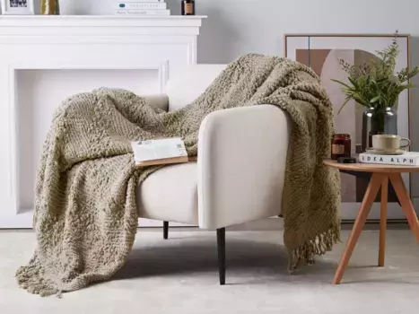 Одеяло Beliani, бежевый