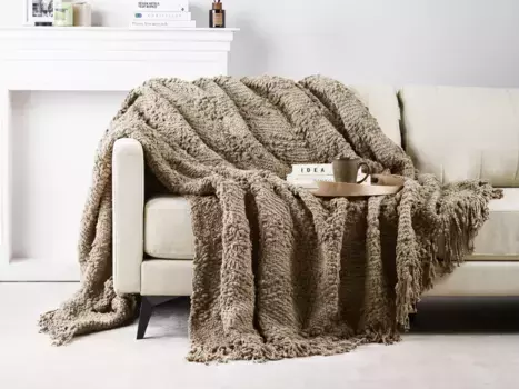 Одеяло Beliani, бежевый