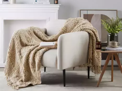 Одеяло Beliani, бежевый