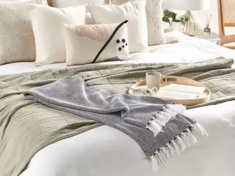 Одеяло Beliani, черный