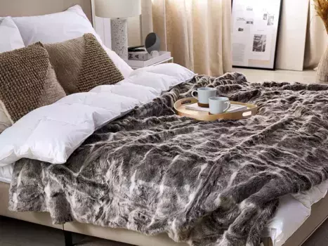 Одеяло Beliani, коричневый