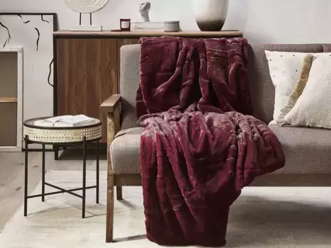 Одеяло Beliani, красный