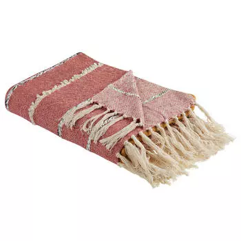 Одеяло Beliani, ярко-красный