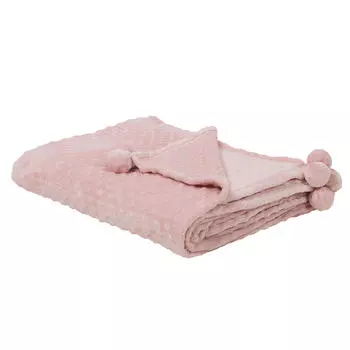 Одеяло Beliani, розовый