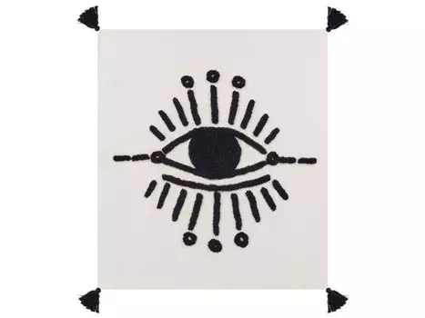 Одеяло Beliani SEDIO, 125x1x150 см, черно-белый