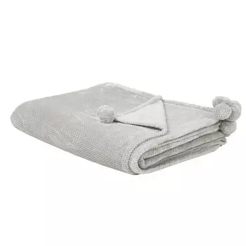 Одеяло Beliani, светло-серый