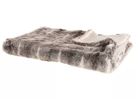 Одеяло Beliani TADDART, 180x1x220 см цвет braun/hellbraun/wei