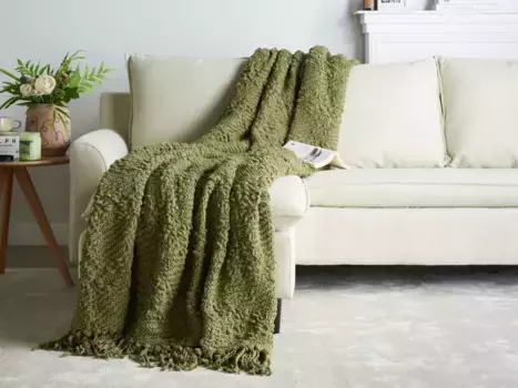 Одеяло Beliani, зеленый