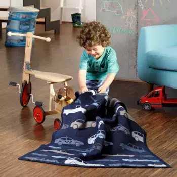 Одеяло Biederlack, синий