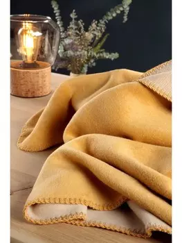 Одеяло biederlack Wohn Melange Doubleface, цвет honig-creme