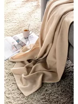 Одеяло biederlack Wohn Wolle, бежевый