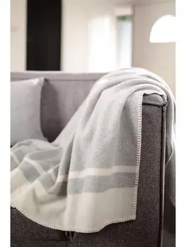 Одеяло biederlack Wohn Wolle, цвет stripe natur