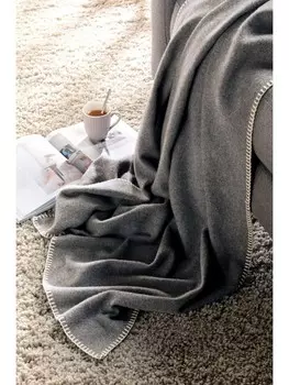 Одеяло biederlack Wohn Wolle, серый