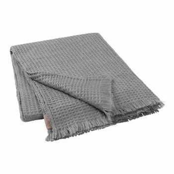 Одеяло Blomus TOLA, плед, мягкий плед, синтепон, шерсть, серый, 130 х 180 см, 66119