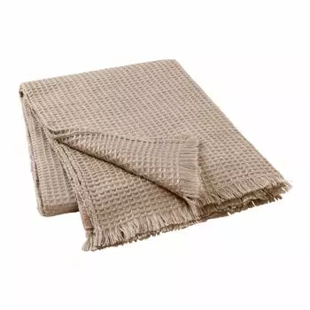 Одеяло Blomus TOLA, плед, мягкий плед, синтепон, шерсть, коричневый, 130 х 180 см, 66116