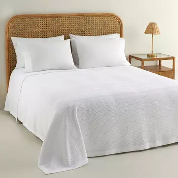 Одеяло Bruni из хлопка El Corte Ingls, белый