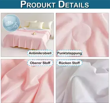 Одеяло BTTO, розовый