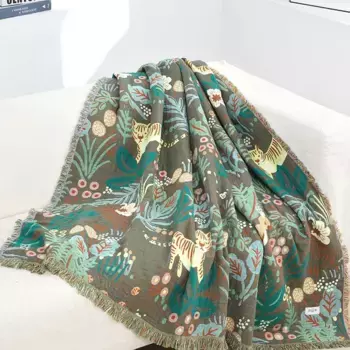 Одеяло BundiGlassware, зеленый