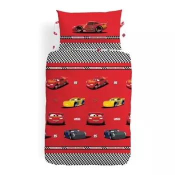 Одеяло Caleffi Disney Cars Racing In Cotton, красный