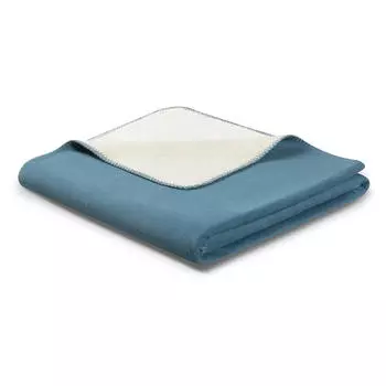 Одеяло cover basic Biederlack, синий