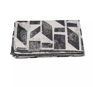 Одеяло David Fussenegger Luca 'Africa' 140 x 200 см антрацит, серый