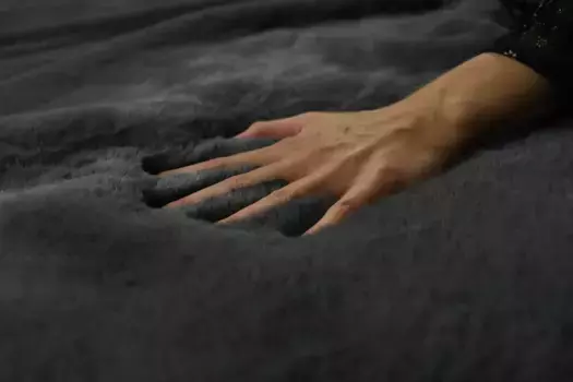 Одеяло Dero Textilien, темно-серый