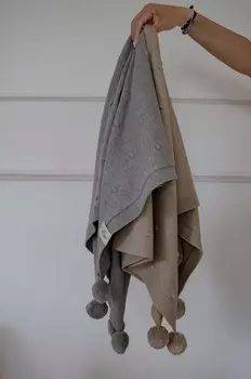 Одеяло детское Effiki 70х100, серый