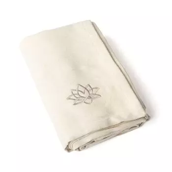 Одеяло для йоги SHAVASANA, хлопок винно-красный Bodhi