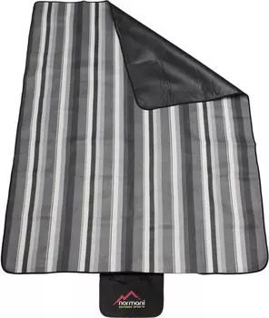 Одеяло для кемпинга Normani, 140 x 180 см, черный