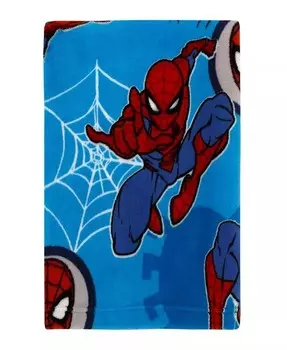 Одеяло для малышей Marvel Spiderman Wall Crawler Disney, синий