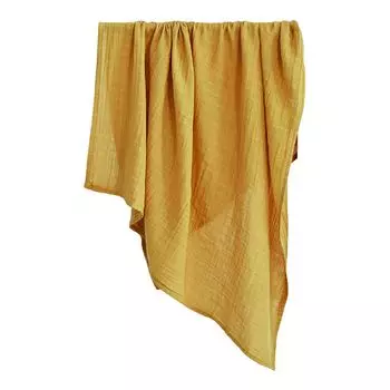 Одеяло для новорожденного, простая ткань, простая в уходе, не легко впитывается, серая. Stuttg, желтый