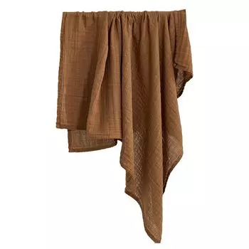 Одеяло для объятий — элегантное и красочное покрывало — покрывало, размер: 170 x 210 см, дизайн: Macaw. Stuttg, коричневый