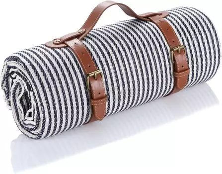 Одеяло для пикника 150X200 см, водонепроницаемое одеяло для пикника, одеяло для пикника XXL, походное одеяло с ручкой для переноски, идеально подходит для улицы/кемпинга/пикника/пляжа/парка yozhiqu