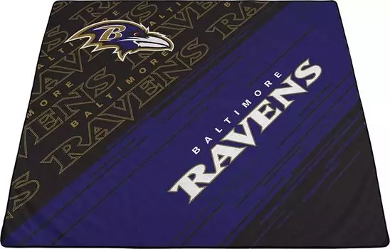 Одеяло для пикника на открытом воздухе Baltimore Ravens Picnic Time