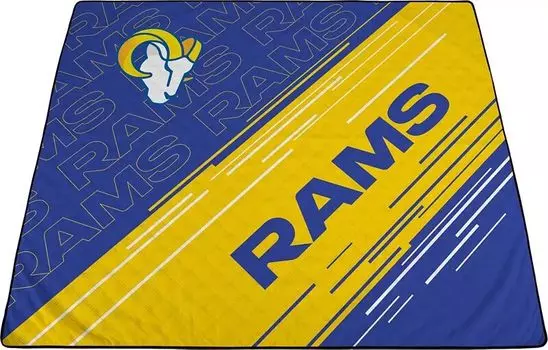 Одеяло для пикника на открытом воздухе Los Angeles Rams Picnic Time