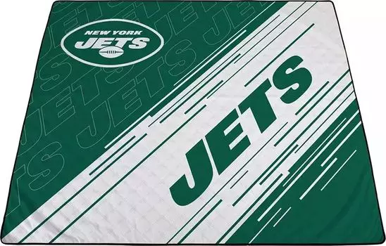 Одеяло для пикника на открытом воздухе New York Jets Picnic Time