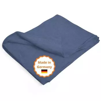 Одеяло для сна Премиум Сделано в Германии, одеяло для дивана, 150 х 200 см, kotex, моющееся, ягодный меланж sleepling, темно-синий