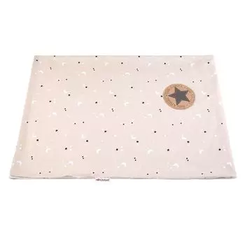 Одеяло двуспальное тонкое BIO Outlast - голубые звезды/голубой Little Angel