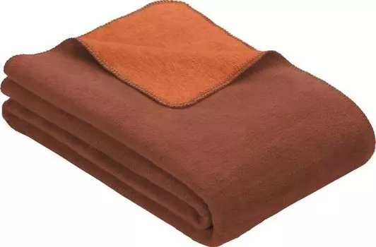 Одеяло Erwin Mller Matera, 100x1x150 см цвет zimt/terra
