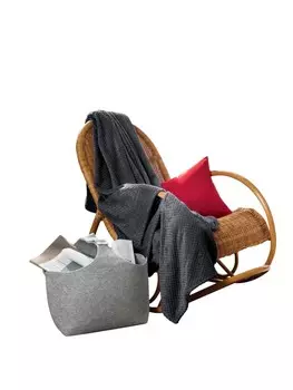 Одеяло Erwin Mller Wohn Ravenna, темно-серый