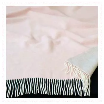 Одеяло Familia розово-серое, двустороннее, 190х140 см Glaeser