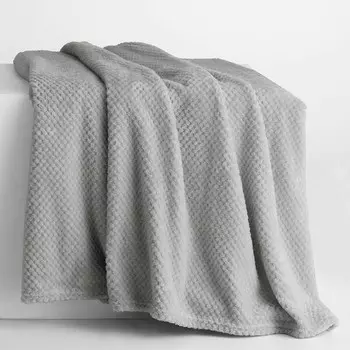 Одеяло FLHF Enry, 150x1x200 см, светло-серый