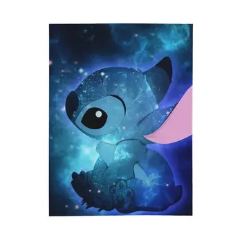 Одеяло флисовое для детей Lilo & Stitch Sozcbuk, синий