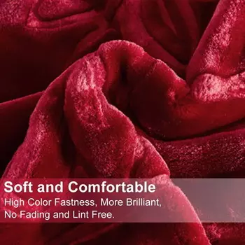 Одеяло флисовое с тиснением и цветочным принтом Bed Bath & Beyond, бургундия