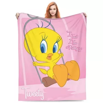 Одеяло флисовое Tweety Bird Tepzobk